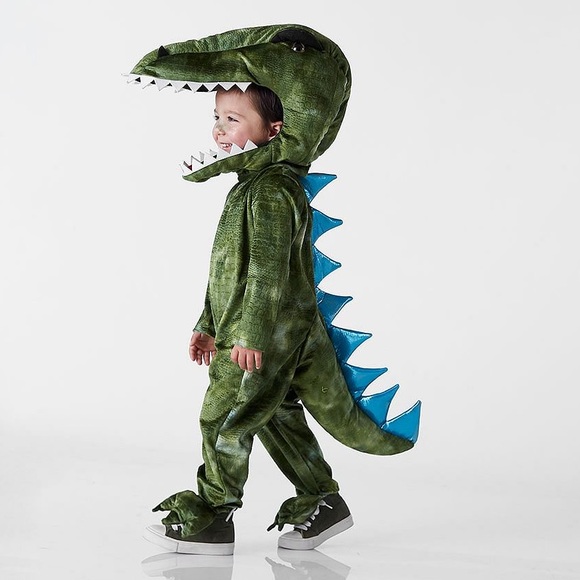 Pottery Barn 3T Light Up T-Rex Halloween Costume - Picture 1 of 6